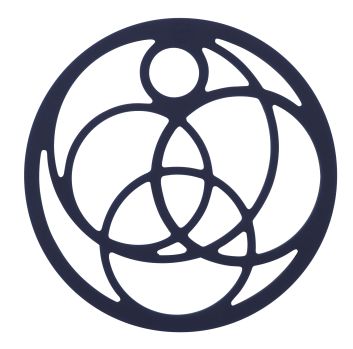 BASE QUENTES RED.16CM AZUL SIL.